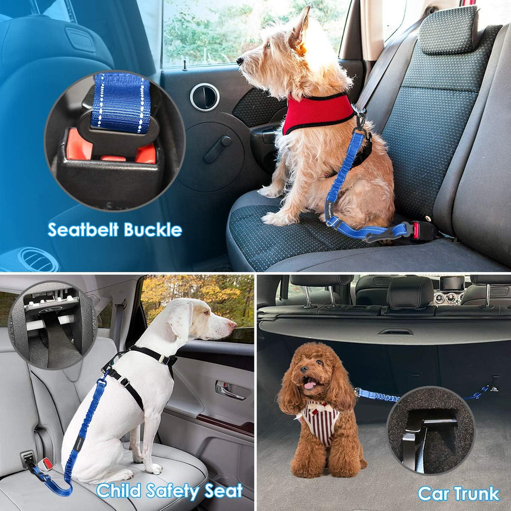 NovaRide™ – Premium Dog Safety Seat Belt